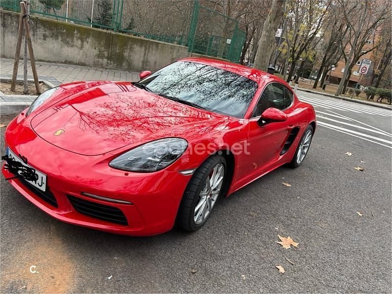 Usado Porsche 718 Cayman 300 CV (220 kW) 2018 Rojo Coupe
