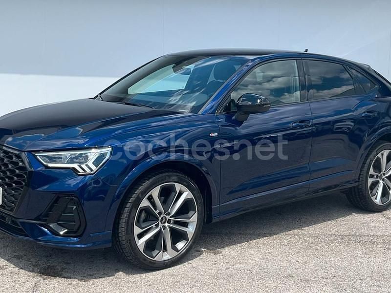 Azul Usado 2024 Audi Q3 Sportback SUV | 42.800 € (Un poco caro) - Imagen 1/4