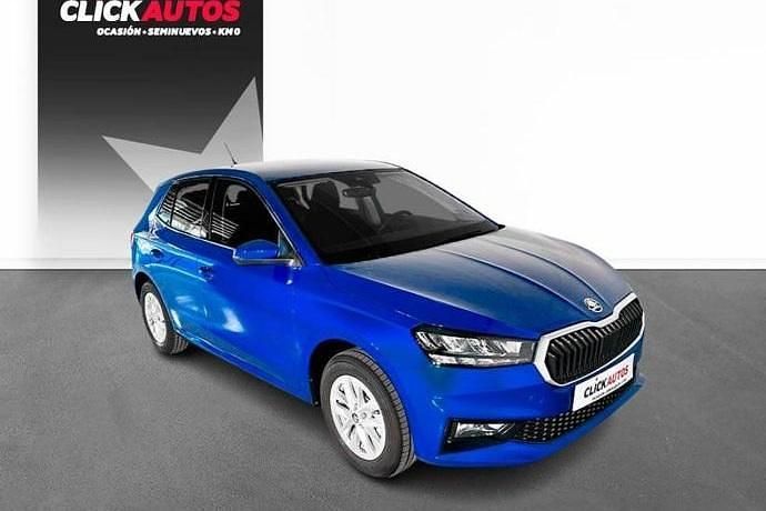 Usado Skoda Fabia Ambition 110 CV (80 kW) 2024 Negro Utilitario
