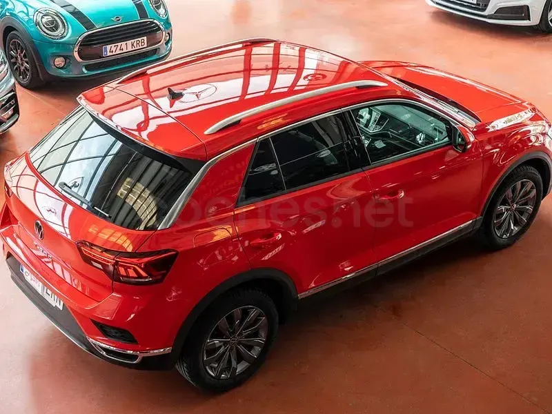 Usado VW T-Roc Sportline 150 CV (110 kW) 2021 Rojo SUV