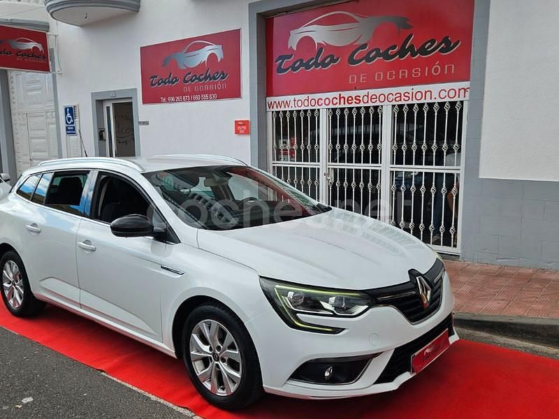 Blanco Usado 2019 Renault Mégane GrandTour LIMITED Familiar | 11.900 € (Precio justo) - Imagen 1/4