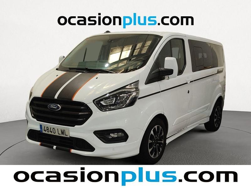 Blanco Usado 2021 Ford Transit Custom Sport Familiar | 24.446 € (Super precio) - Imagen 1/4