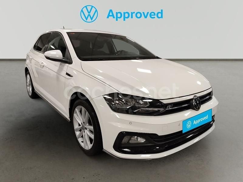 Usado VW Polo R-line 95 CV (69 kW) 2021 Blanco Berlina