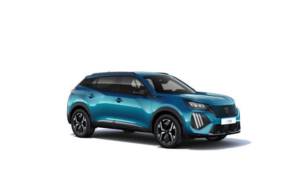 Azul obsession (metalizado) Usado 2024 Peugeot e-2008 Allure SUV | 34.910 € (Precio justo) - Imagen 1/1