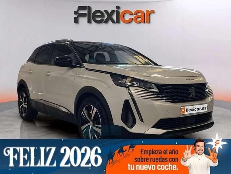 Blanco Usado 2021 Peugeot 3008 GT SUV | 17.490 € (Precio justo) - Imagen 1/4