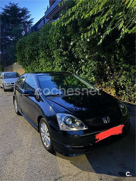Negro Usado 2005 Honda Civic Sport Berlina | 4475 € (Precio justo) - Imagen 1/2