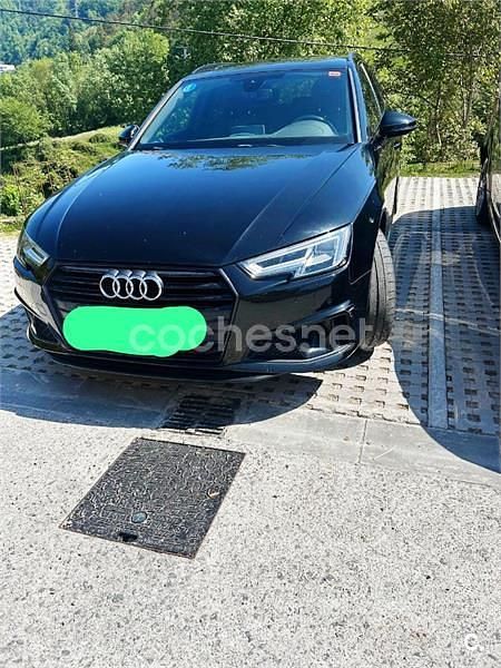 Usado Audi A4 190 CV (139 kW) 2019 Negro Familiar