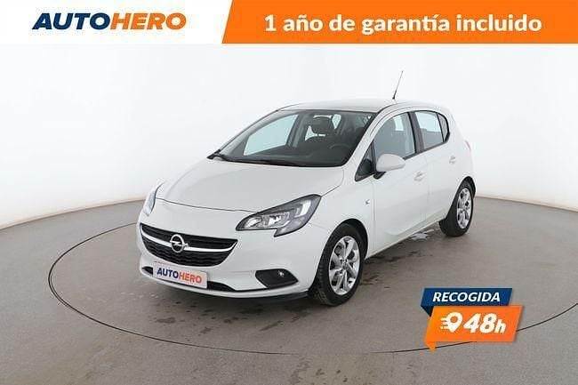 Blanco Usado 2015 Opel Corsa Selective | 9199 € (Precio justo) - Imagen 1/4