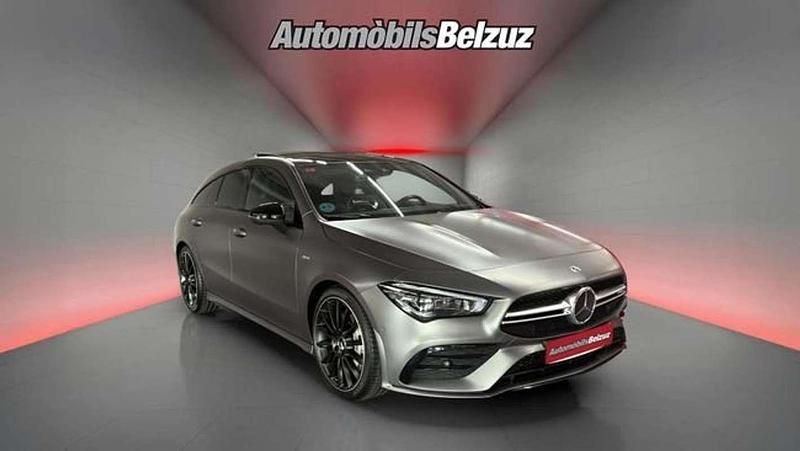 Usado Mercedes CLA45 AMG Shooting Brake AMG 306 CV (225 kW) 2021 Gris Familiar