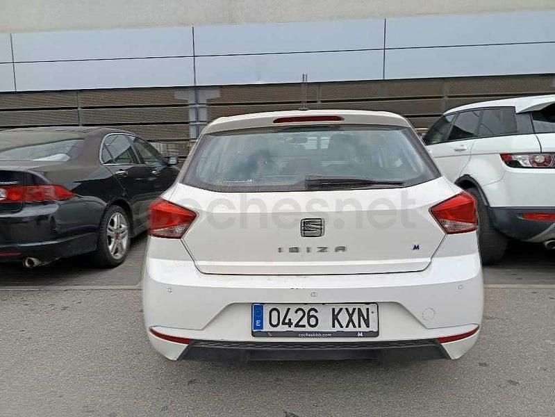 Usado Seat Ibiza Style 75 CV (55 kW) 2019 Blanco Utilitario