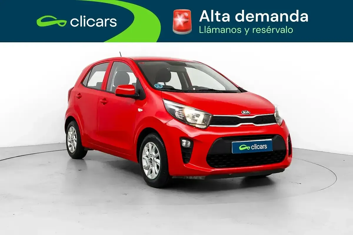 Usado Kia Picanto Comfort 67 CV (49 kW) 2019 Rojo Utilitario