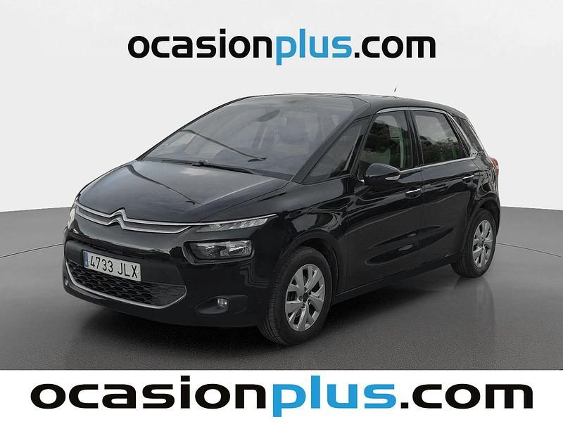 Negro Usado 2016 Citroën C4 Picasso Intensive Monovolumen | 10.450 € (Buen precio) - Imagen 1/4