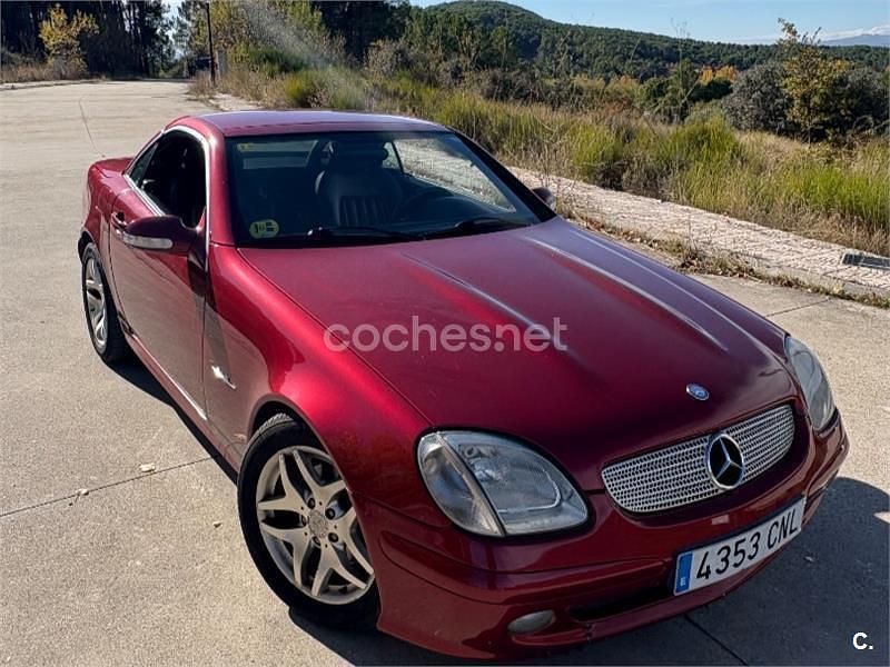 Granate Usado 2003 Mercedes SLK200 Edition Descapotable | 8000 € (Caro) - Imagen 1/4