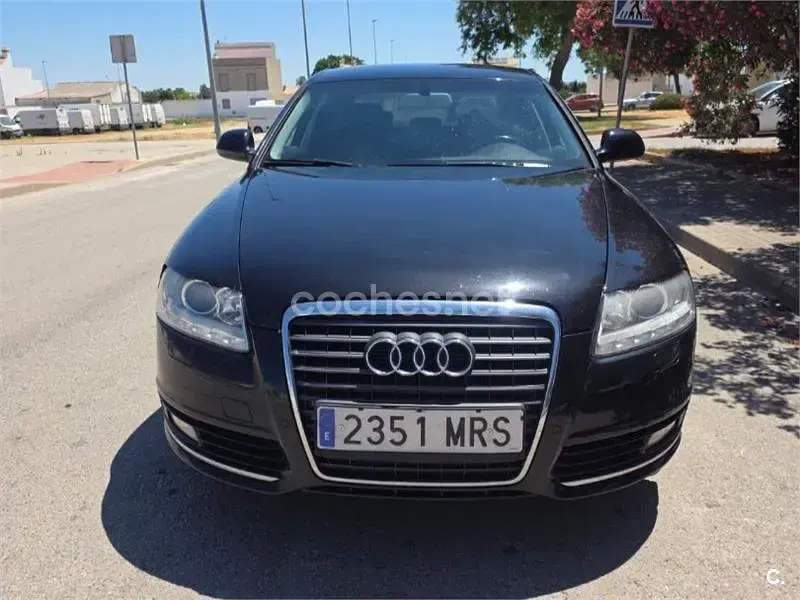 Usado Audi A6 170 CV (125 kW) 2010 Negro Berlina