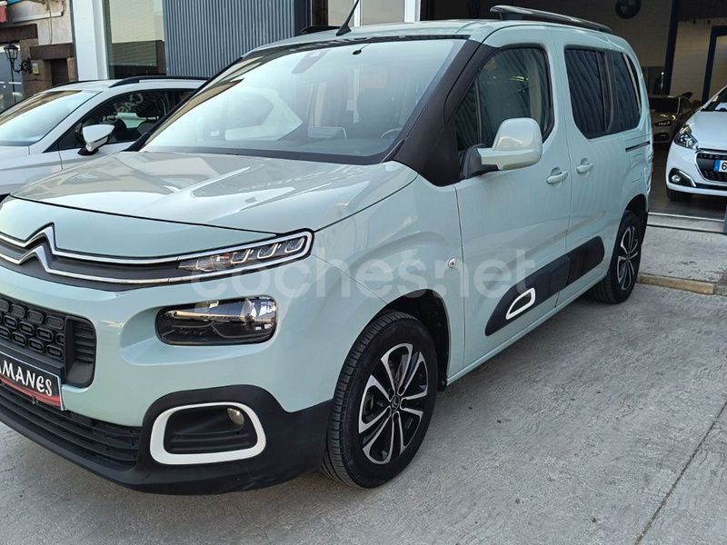 Verde Usado 2019 Citroën Berlingo Shine Monovolumen | 16.500 € (Precio justo) - Imagen 1/4