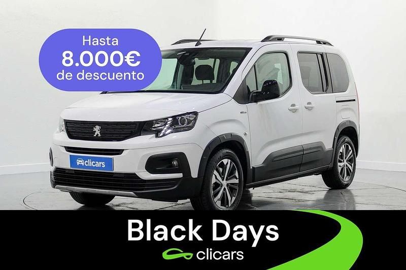 Blanco Usado 2020 Peugeot Rifter GT-line Monovolumen | 14.990 € (Super precio) - Imagen 1/4