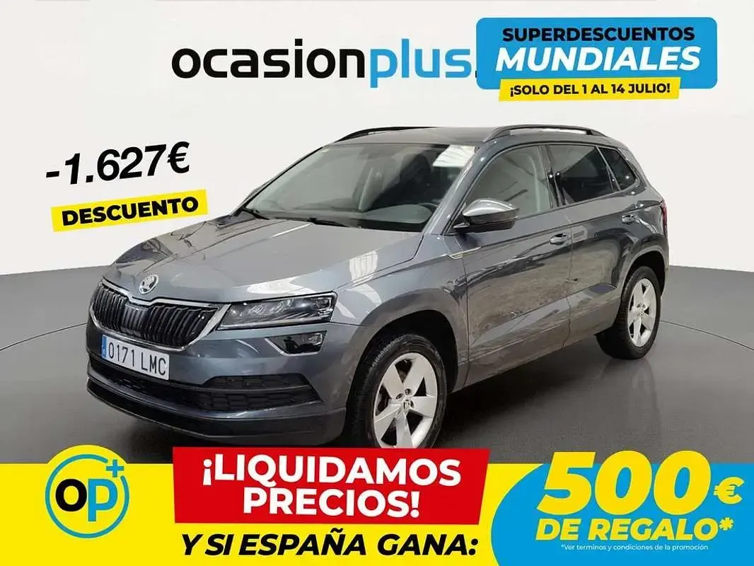 Usado Skoda Karoq Ambition 150 CV (110 kW) 2020 Gris SUV