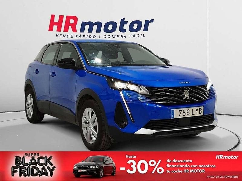 Azul Usado 2022 Peugeot 3008 Active SUV | 15.810 € (Precio justo) - Imagen 1/4
