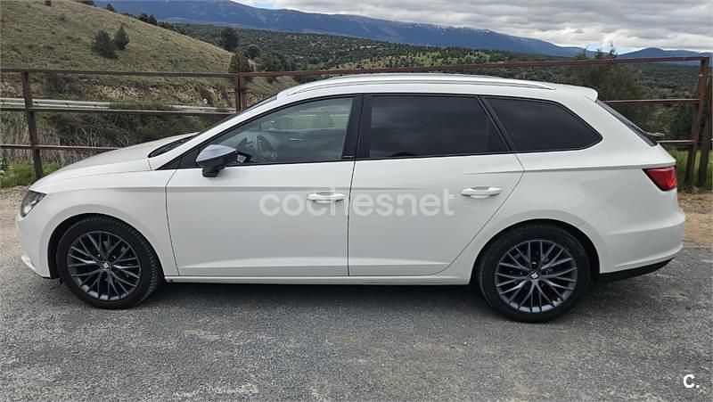 Brugt Seat Leon ST CONNECT 110 HK (80 kW) 2016 Hvid Stationcar