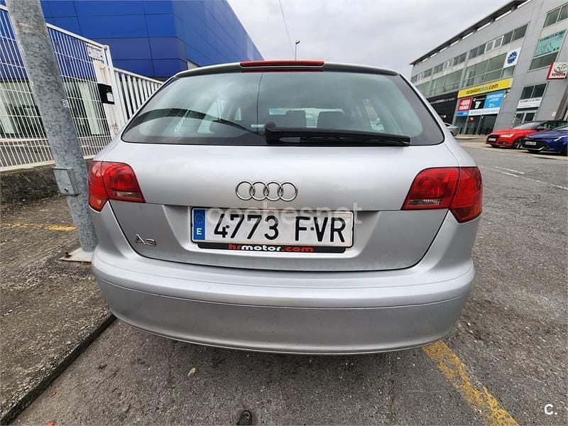 Gris / plata Usado 2007 Audi A3 Ambition Berlina | 3350 € (Super precio) - Imagen 1/3