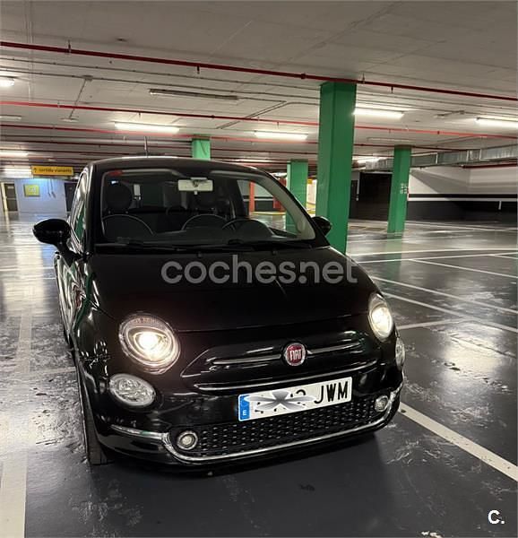 Negro Usado 2017 Fiat 500 Pop Berlina | 8500 € (Precio justo) - Imagen 1/4