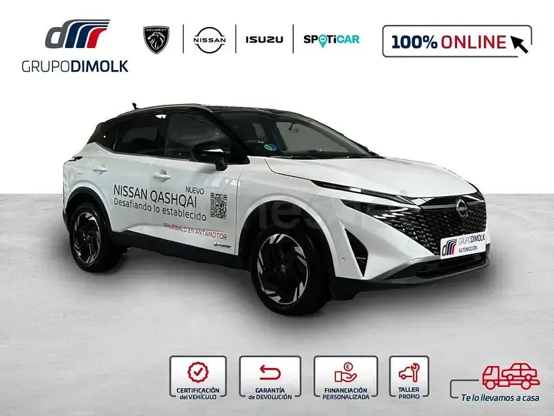 Usado Nissan Qashqai N-Connecta 190 CV (139 kW) 2024 Blanco SUV