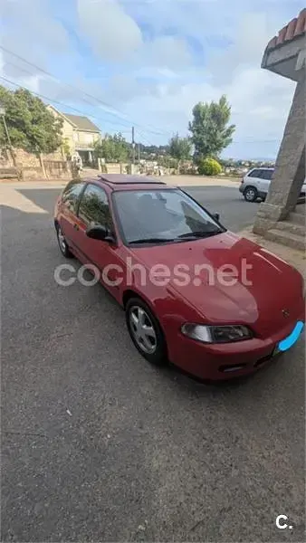 Usado Honda Civic 125 CV (91 kW) 1994 Rojo Coupe