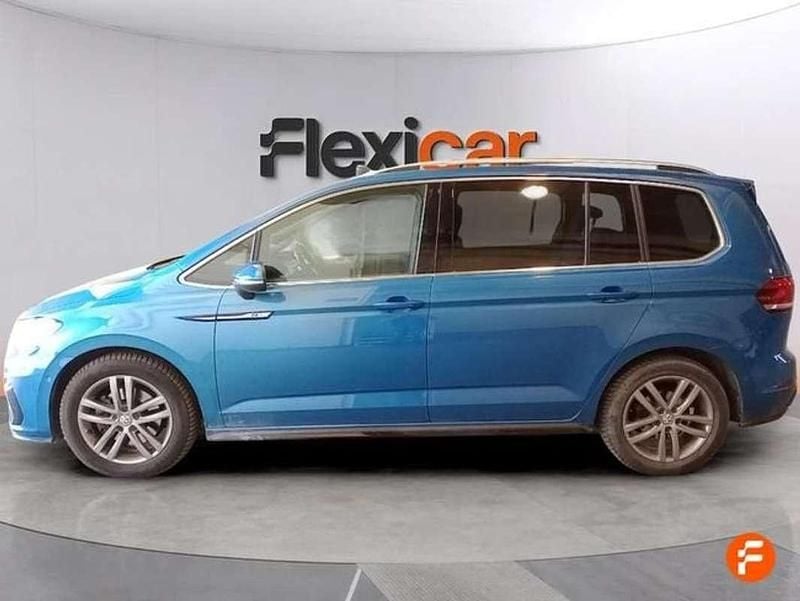Usado VW Touran Sport 150 CV (110 kW) 2019 Azul Monovolumen