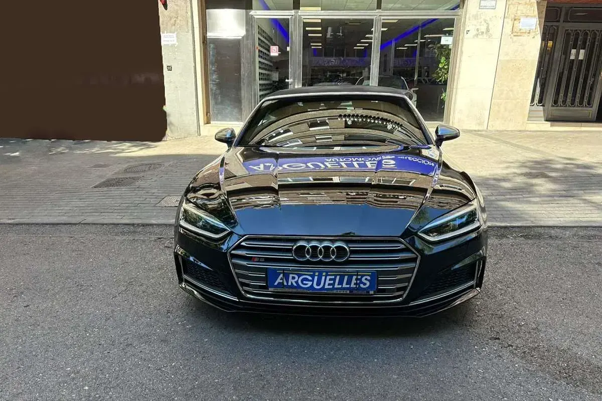 Usado Audi S5 Cabriolet Ambiente 354 CV (260 kW) 2018 Negro Descapotable