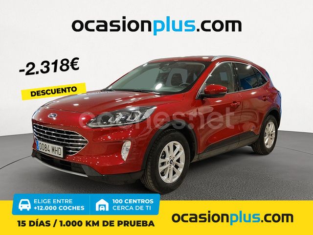 Rojo Usado 2023 Ford Kuga Trend SUV | 25.500 € (Precio justo) - Imagen 1/4