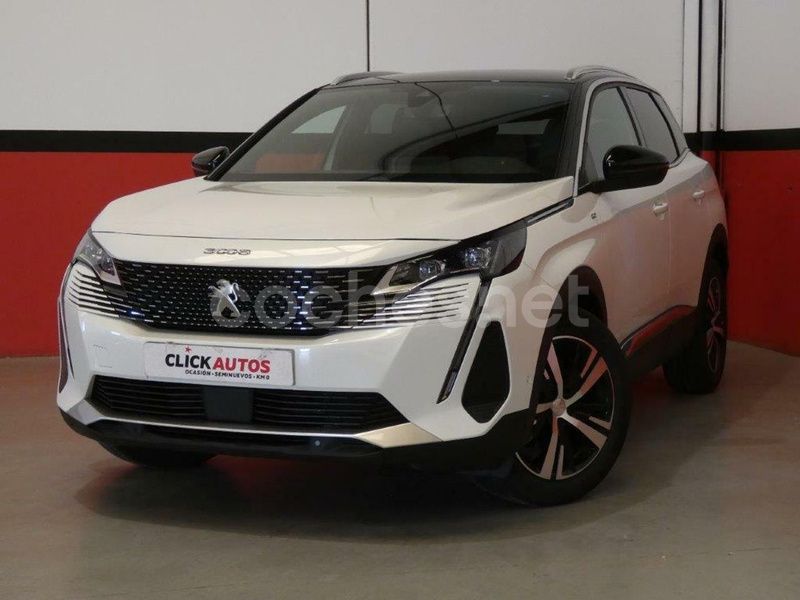 Blanco Usado 2021 Peugeot 3008 GT SUV | 19.300 € (Precio justo) - Imagen 1/4