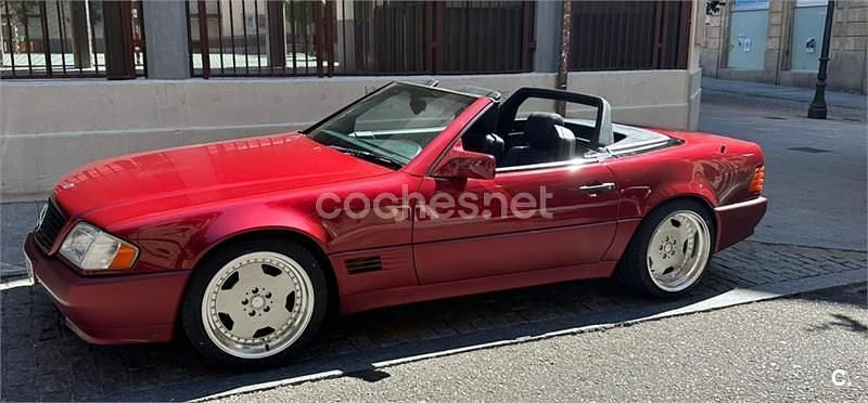 Usado Mercedes SL320 231 CV (169 kW) 1995 Granate Descapotable