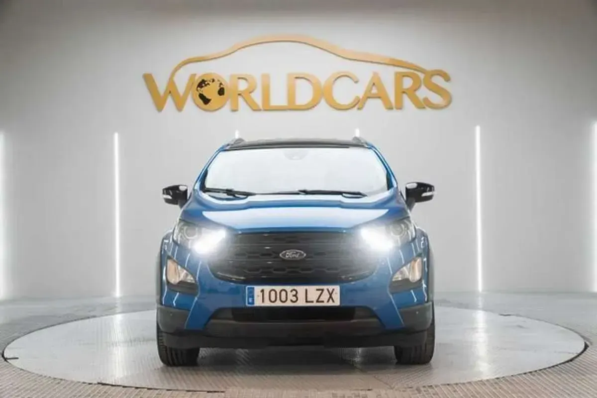 Usado Ford Ecosport Active 125 CV (91 kW) 2022 Azul SUV