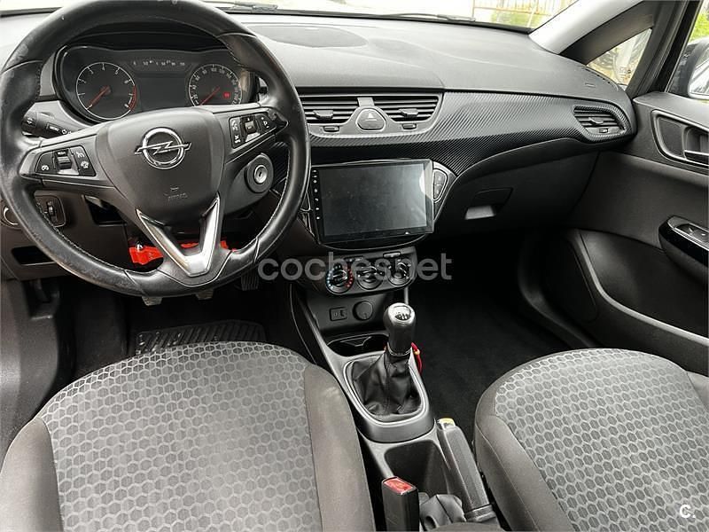 Usado Opel Corsa Expression 75 CV (55 kW) 2015 Negro Utilitario