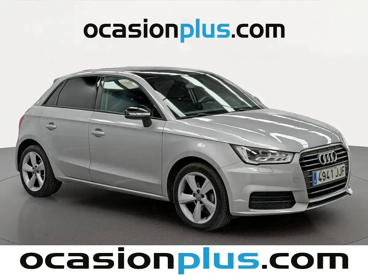 Usado Audi A1 Design 90 CV (66 kW) 2015 Gris Utilitario