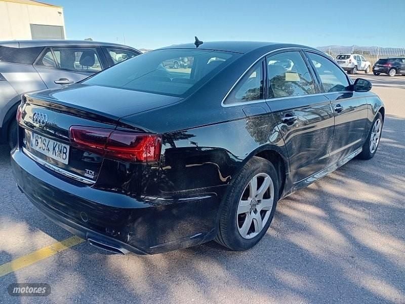 Usado Audi A6 190 CV (139 kW) 2018 Negro Berlina