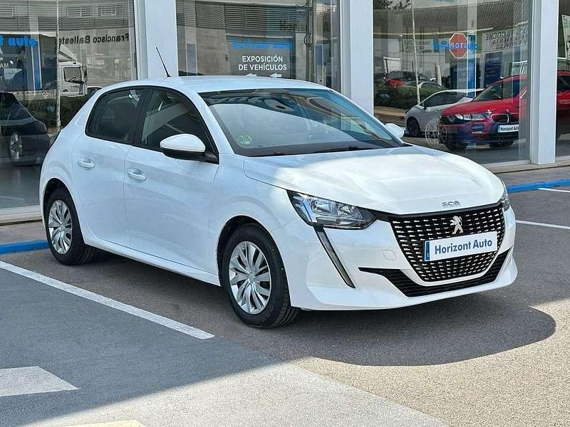 Blanco Usado 2021 Peugeot 208 Active Utilitario | 14.970 € (Caro) - Imagen 1/4