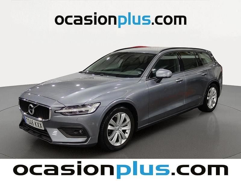 Usado Volvo V60 Momentum 150 CV (110 kW) 2019 Gris Familiar