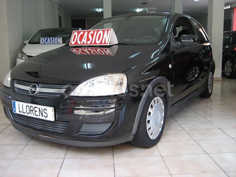 Negro Usado 2005 Opel Corsa Enjoy Berlina | 3150 € (Precio justo) - Imagen 1/4