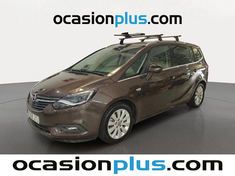 Marrón Usado 2017 Opel Zafira Excellence Monovolumen | 14.213 € (Precio justo) - Imagen 1/4