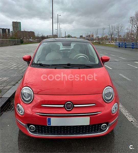 Usado Fiat 500 Lounge 69 CV (50 kW) 2018 Rojo Berlina