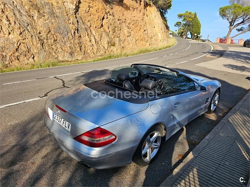 Gris / plata Usado 2007 Mercedes SL350 Descapotable | 25.000 € - Imagen 1/4