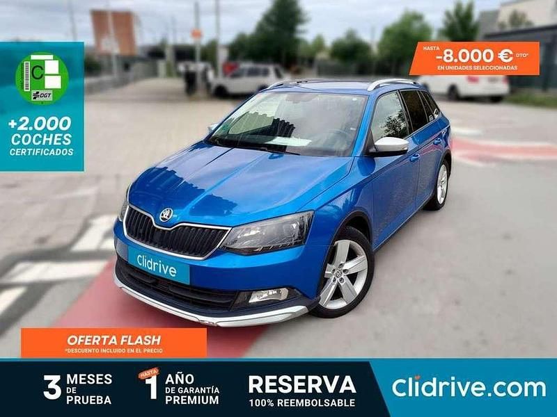Azul Usado 2018 Skoda Fabia Ambition Utilitario | 9290 € (Super precio) - Imagen 1/3