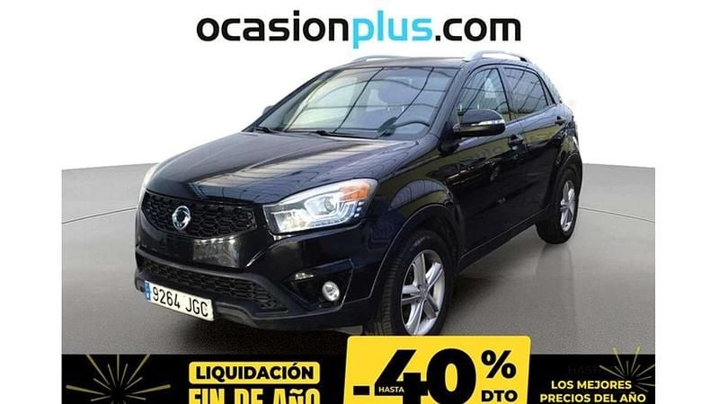 Negro Usado 2015 Ssangyong (KGM) Korando Limited SUV | 9065 € (Buen precio) - Imagen 1/4