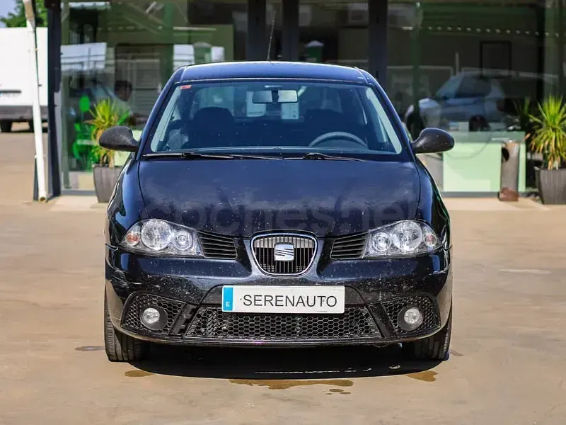 Usado Seat Ibiza Reference 80 CV (58 kW) 2008 Negro Berlina