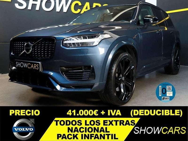 Azul Usado 2022 Volvo XC90 R-Design SUV | 40.000 € - Imagen 1/4