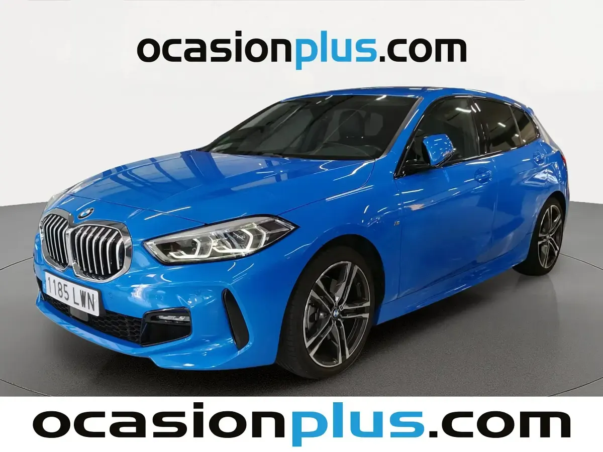 Usado BMW 116 116 CV (85 kW) 2022 Azul Utilitario