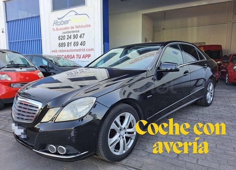Usado Mercedes E220 170 CV (125 kW) 2010 Negro Berlina