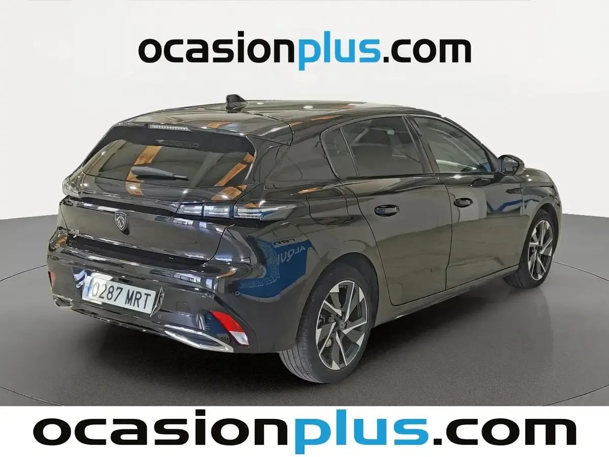 Usado Peugeot 308 Allure 130 CV (95 kW) 2024 Negro Berlina