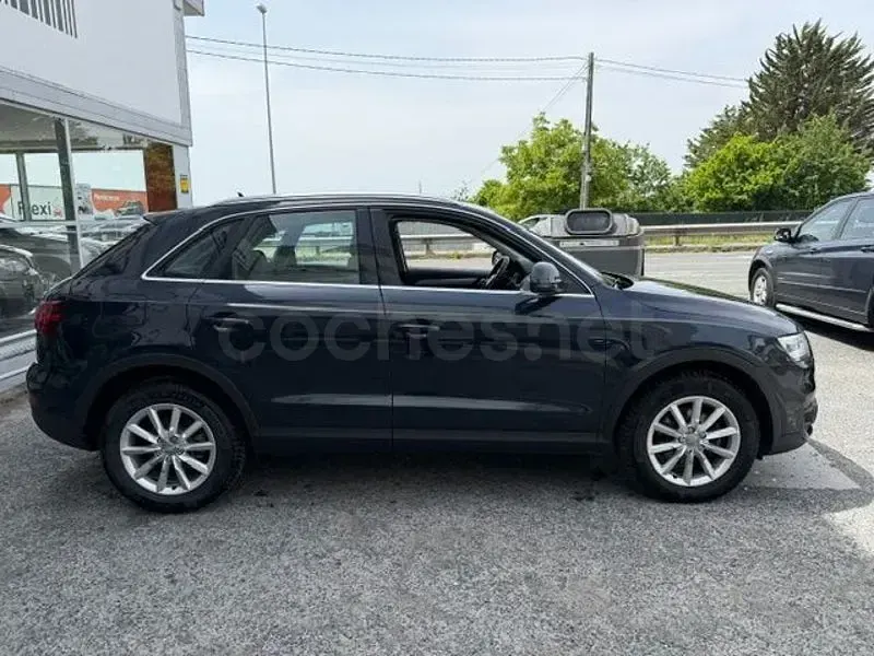 Usado Audi Q3 Ambition 140 CV (102 kW) 2014 Azul SUV